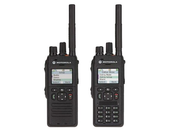 Motorola MTP3500 & MTP3550 portable TETRA radios